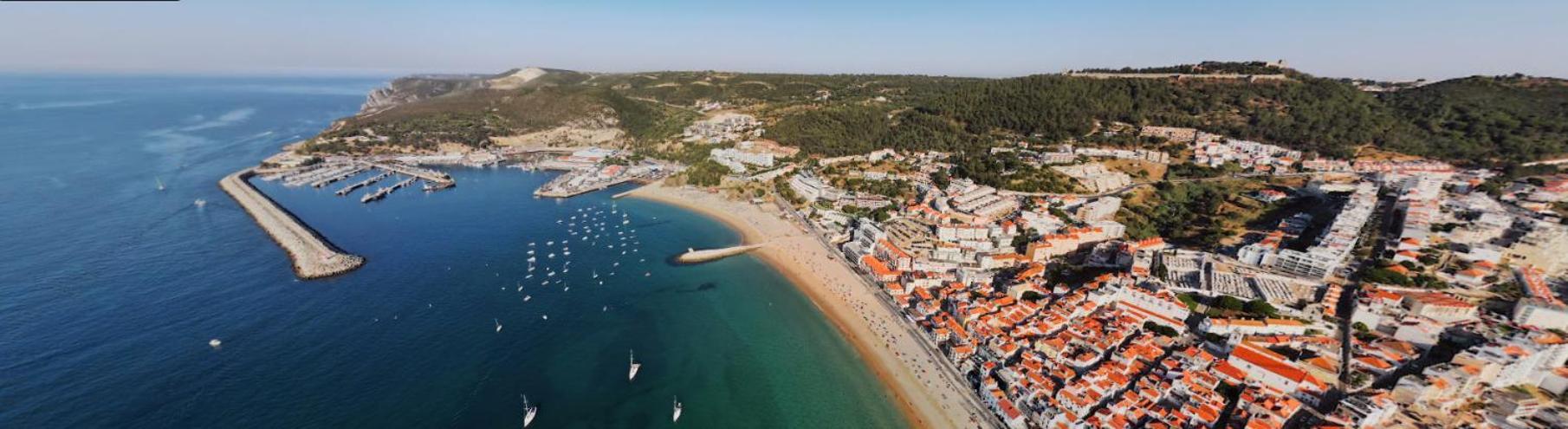 Casa Helio A 150M Da Praia Do Ouro Sesimbra Bagian luar foto